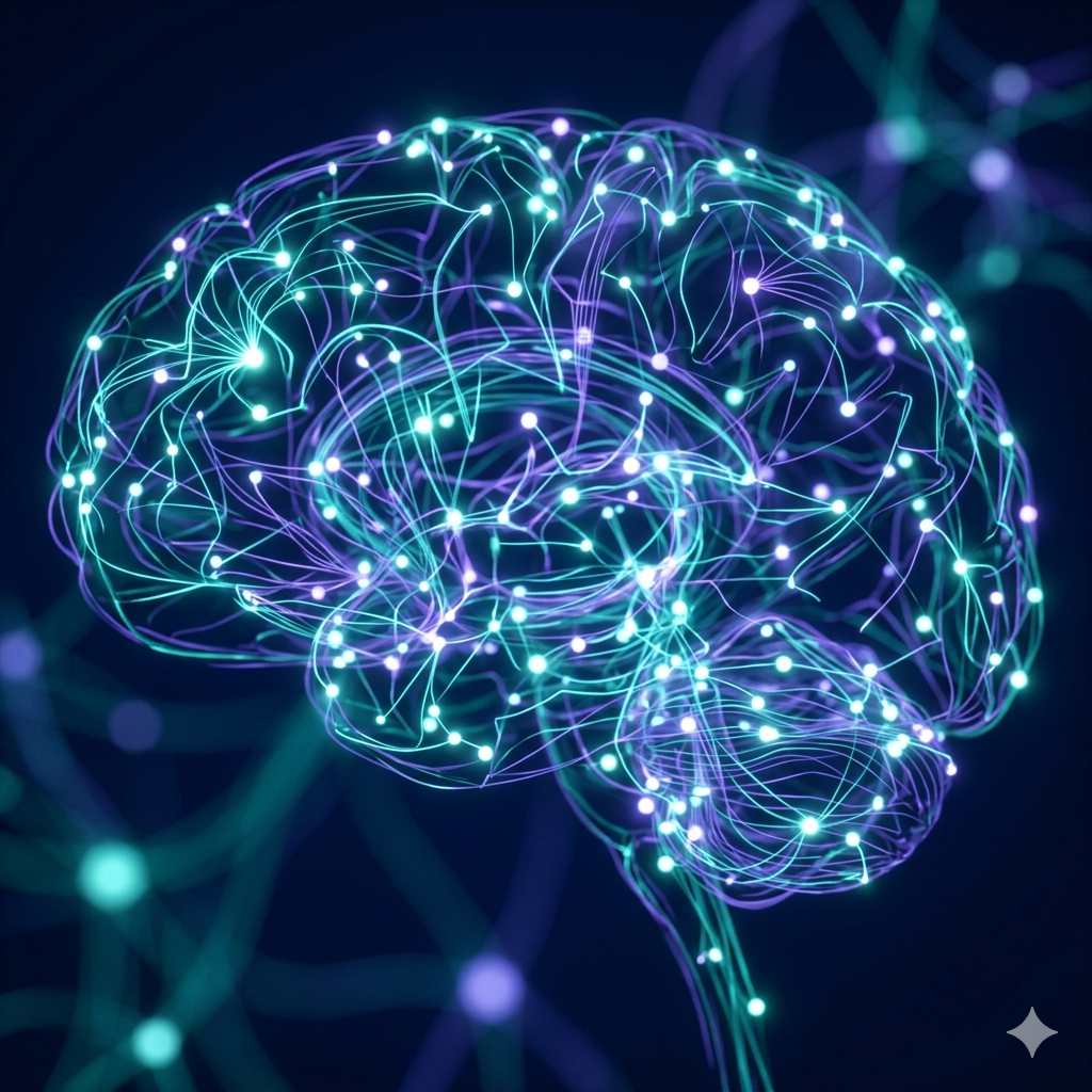 Abstract neural brain network — proprietary implementation